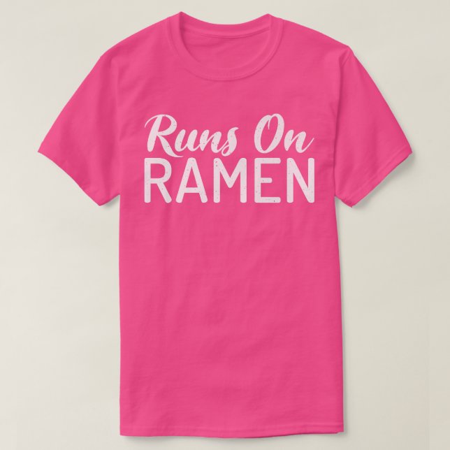 Runs auf Ramen 2774 T-Shirt (Design vorne)