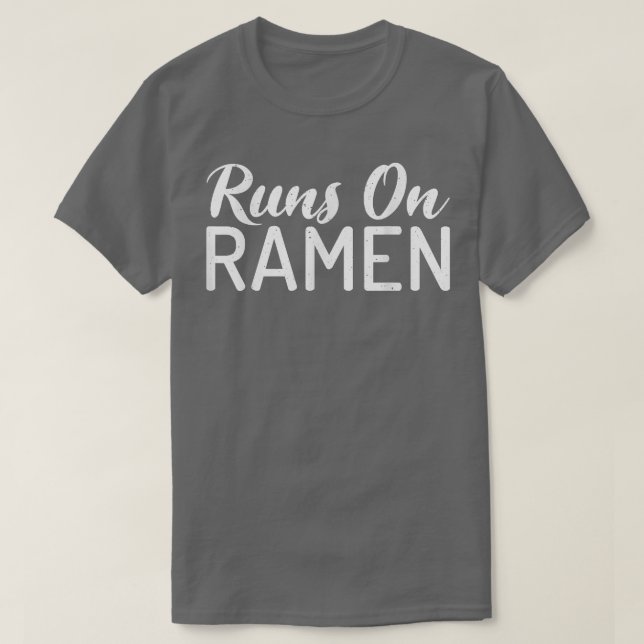 Runs auf Ramen Lover T-Shirt (Design vorne)
