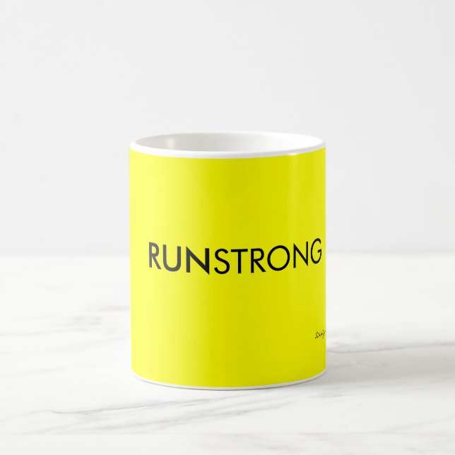 RUNSTRONG Kaffee-Tasse Tasse (Mittel)