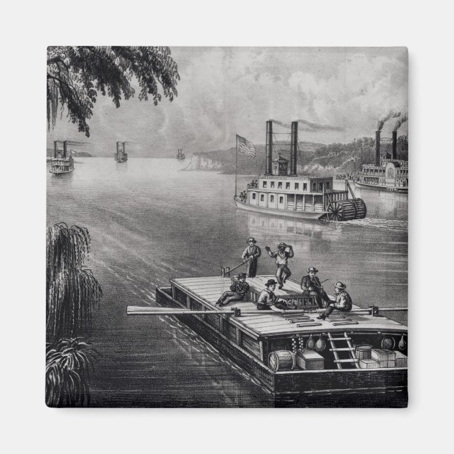 Runter am Fluss Magnet (Vorne)