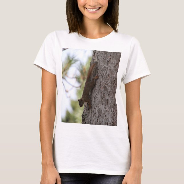 Runter-Eichhörnchen T-Shirt (Vorderseite)