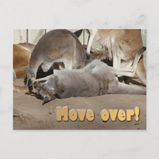Runter! Postkarte