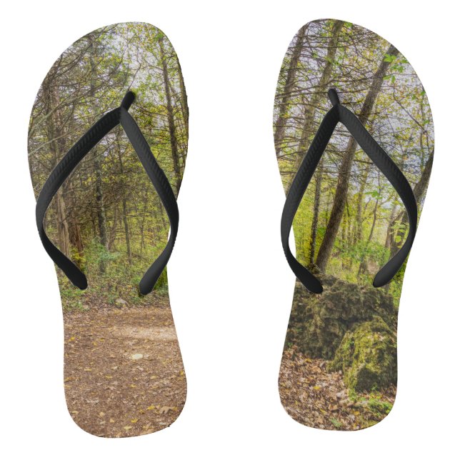 runter und rund flip flops (Fußbett)