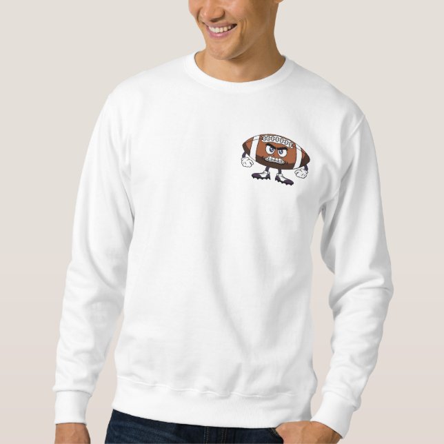 Runter von meinem Kid Men's Sweatshirt Links Brust (Vorderseite)