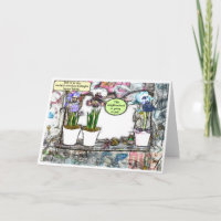 "Runter von meinem Rasen!" Funny Getting Older Geb