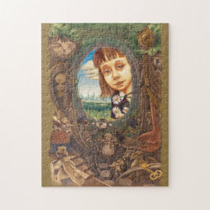 Runter zum Kaninchenloch Puzzle