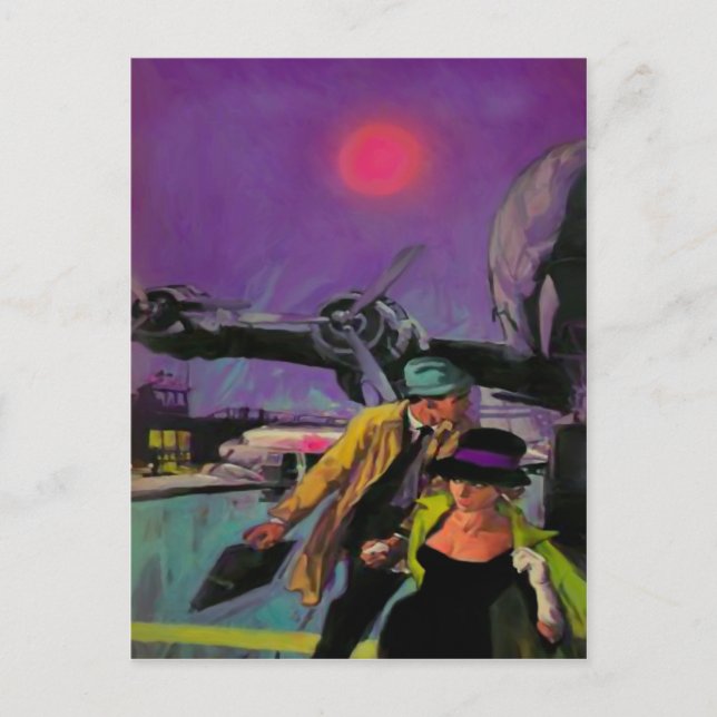 Runway ~ Postkarte (Vorderseite)