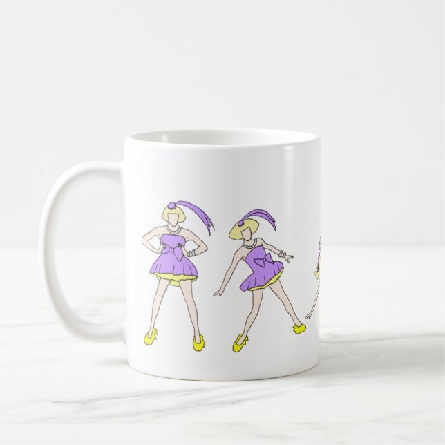 Rupaul' s drag Becherrasse Kaffeetasse (Links)