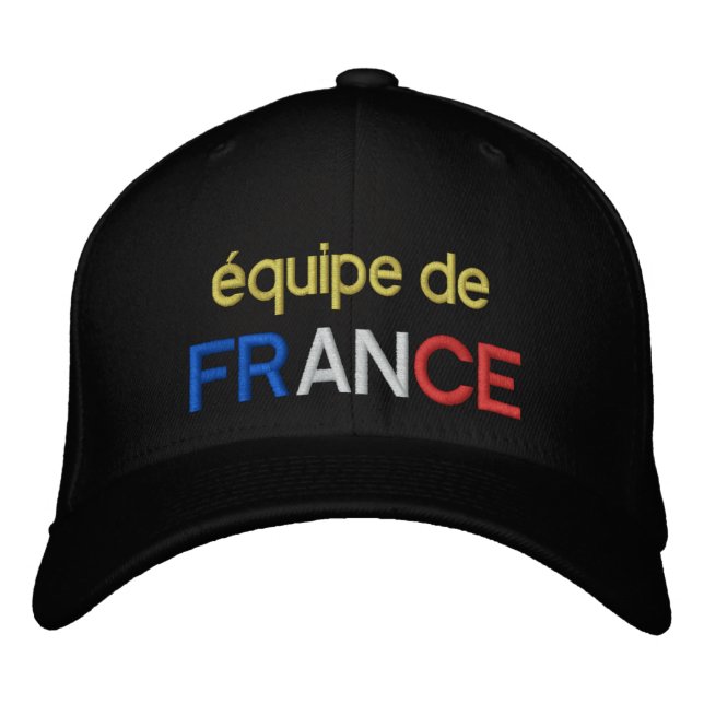 rüpe de FRANCE - FLEXFIT Bestickte Kappe (Vorderseite)
