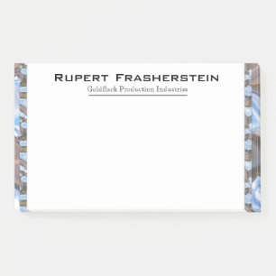 Rupert Cool Einzigartiges Professionelles Monogram Post-it Klebezettel