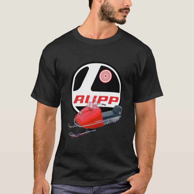 Rupp Snowmobiles USA Classic T-Shirt (Vorderseite)