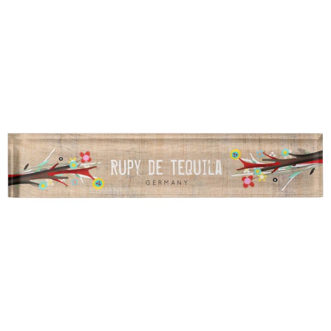 RUPY DE TEQUILA NAMENSPLAKETTE (Vorderseite)