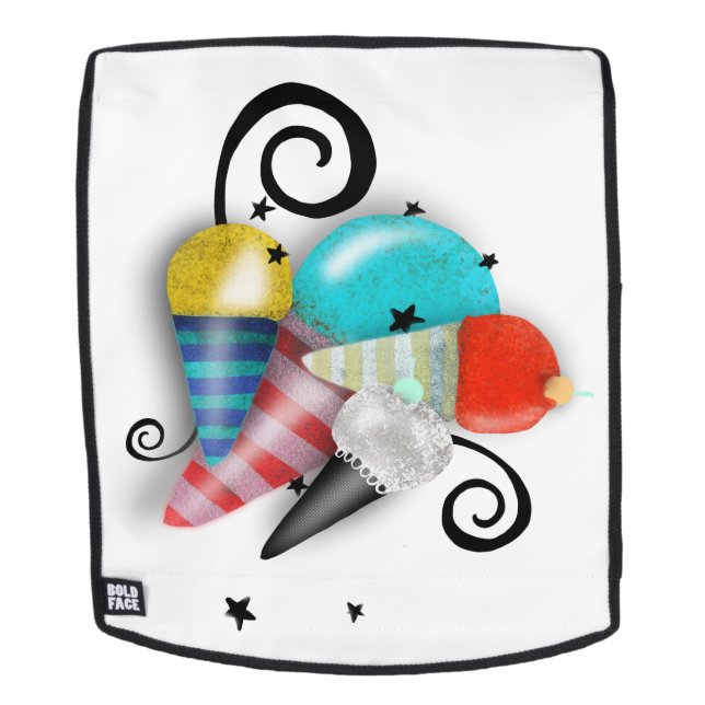 Rupydetequila Art Rucksack (Abnehmbare Front)