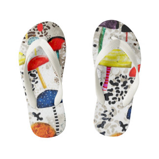 Rupydetequila Design 2018 - Beach Wearing Art Kinderbadesandalen