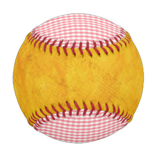 Rupydetequila Gingahm rosa gelb beängstigt Baseball
