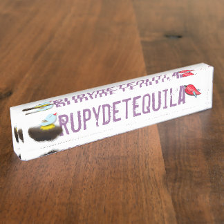 Rupydetequila - Kinderanzeige 2014 Namensplakette