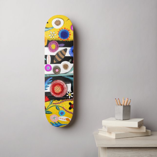 Rupydetequila limitierte Auflage 2022 Skateboard (Wandkunst)
