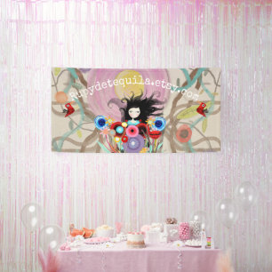Rupydetequila Prinzessin floral Banner