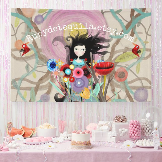 Rupydetequila Rainbow Banner (Party)