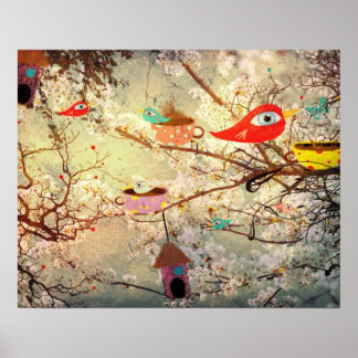 Rupydetequila Sakura Träume Poster