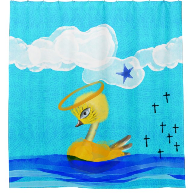RUPYDETEQUILA  SHOWER CURTAIN DUSCHVORHANG (Vorderseite)