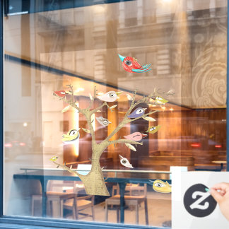Rupydetequila Transparenzentkeits-Kunst für Fenste Fensteraufkleber