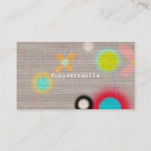 Rupydetequiles Niedlich Flora Business Card Visitenkarte