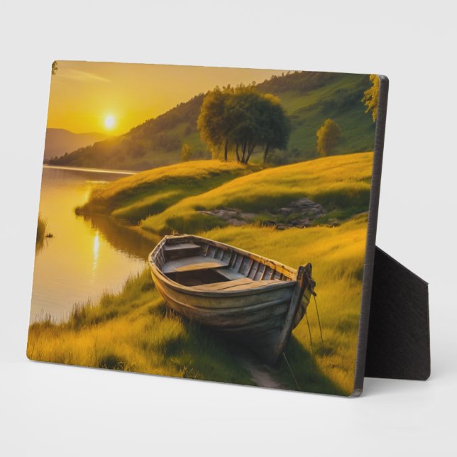 Ruquil Morning Sunrise Fotoplatte (Seite)