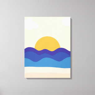 Ruquil Sunset Leinwanddruck