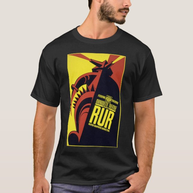 RUR - Rossums universelle Roboter - Karel Čapek T-Shirt (Vorderseite)