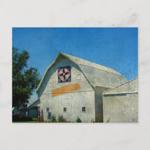 Rural Iowa Barn Postkarte