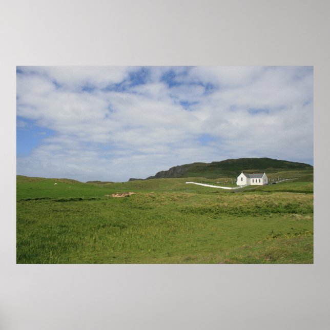 Rural Irish Church Poster (Vorne)