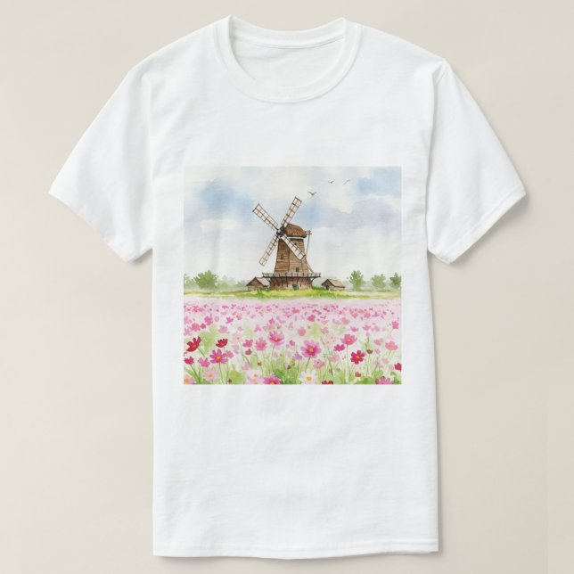 Rural landscape T-Shirt (Design vorne)