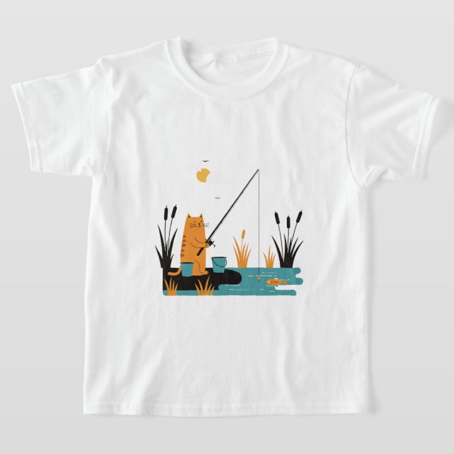 Rural landscape with a field of flowers T-Shirt (Ablage )
