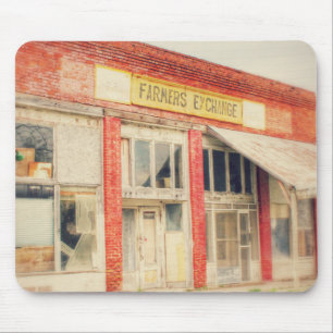 Rural Missouri Abandoned Farm Store Mousepad