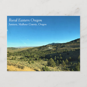 Rural Oregon, Juntura, Malheur Landkreis, Oregon Postkarte