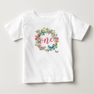 Rüsche-T-Shirt eleganter erster Baby T-shirt
