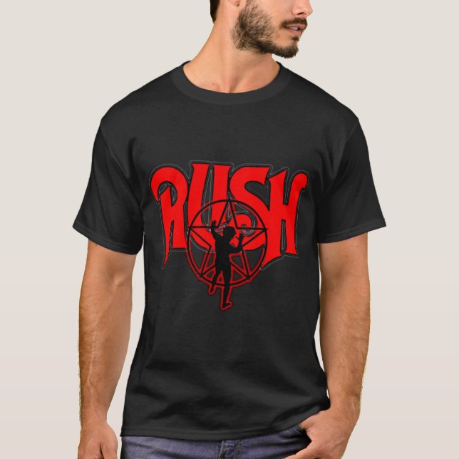 Rush-Band T-Shirt (Vorderseite)