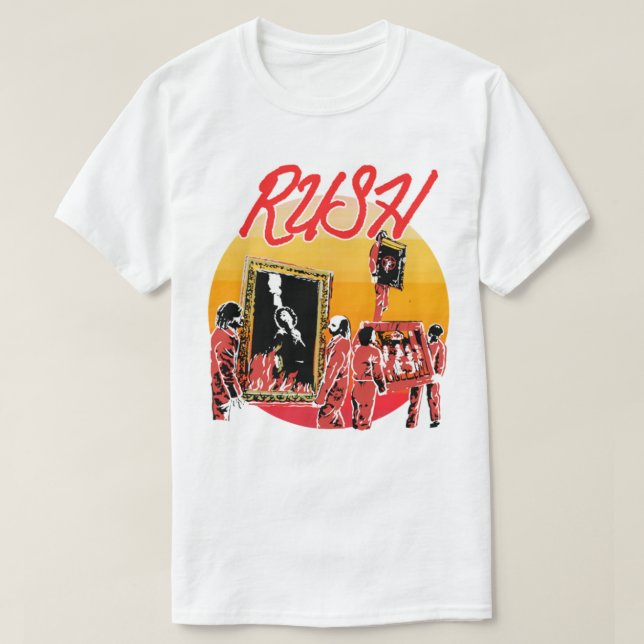 Rush Band Tour 1981 T-Shirt (Design vorne)