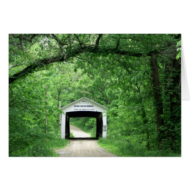 Rush Creek Bridge (Vorderseite (Horizontal))