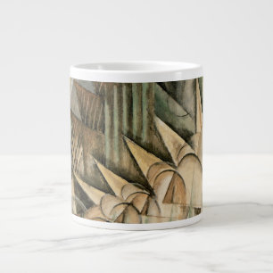 Rush Hour, New York von Max Weber, Vintage Kubismu Jumbo-Tasse