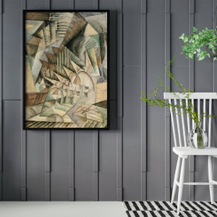 Rush Hour, New York von Max Weber, Vintage Kubismu Poster