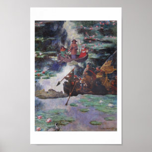 Rush Hour Verkehr - Collage Kunst Poster