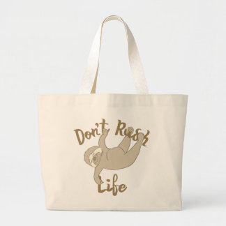 Rush Life Sloth Jumbo Stoffbeutel