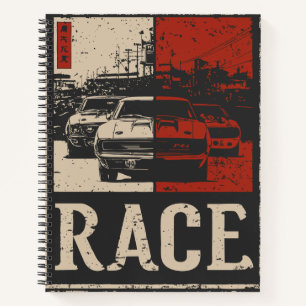 Rush Line - Velocity in Midcity in Grit & Smoke Notizbuch