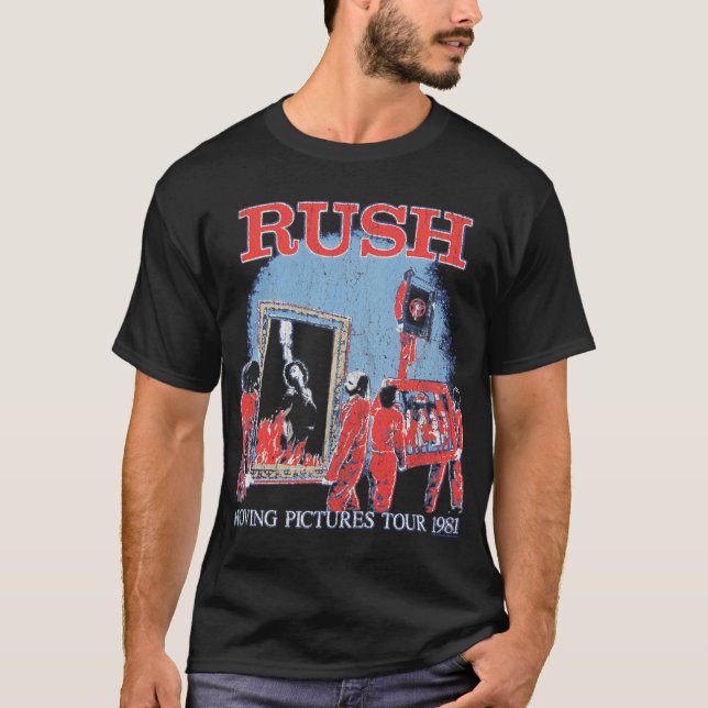 Rush Moving Pictures Tour T-Shirt (Vorderseite)