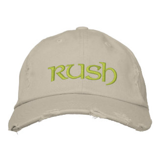 Rush-Mütze für die neuen Griechen-DIY-Schriftart+F Bestickte Baseballkappe