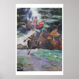 Rushhour-Verkehr - Collage-Kunst Poster