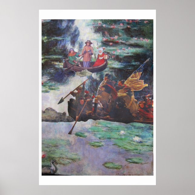 Rushhour-Verkehr - Collage-Kunst Poster (Vorne)