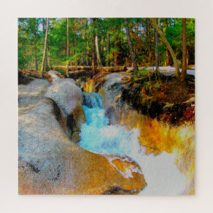 Rushing Water Gorge New Hampshire Puzzle